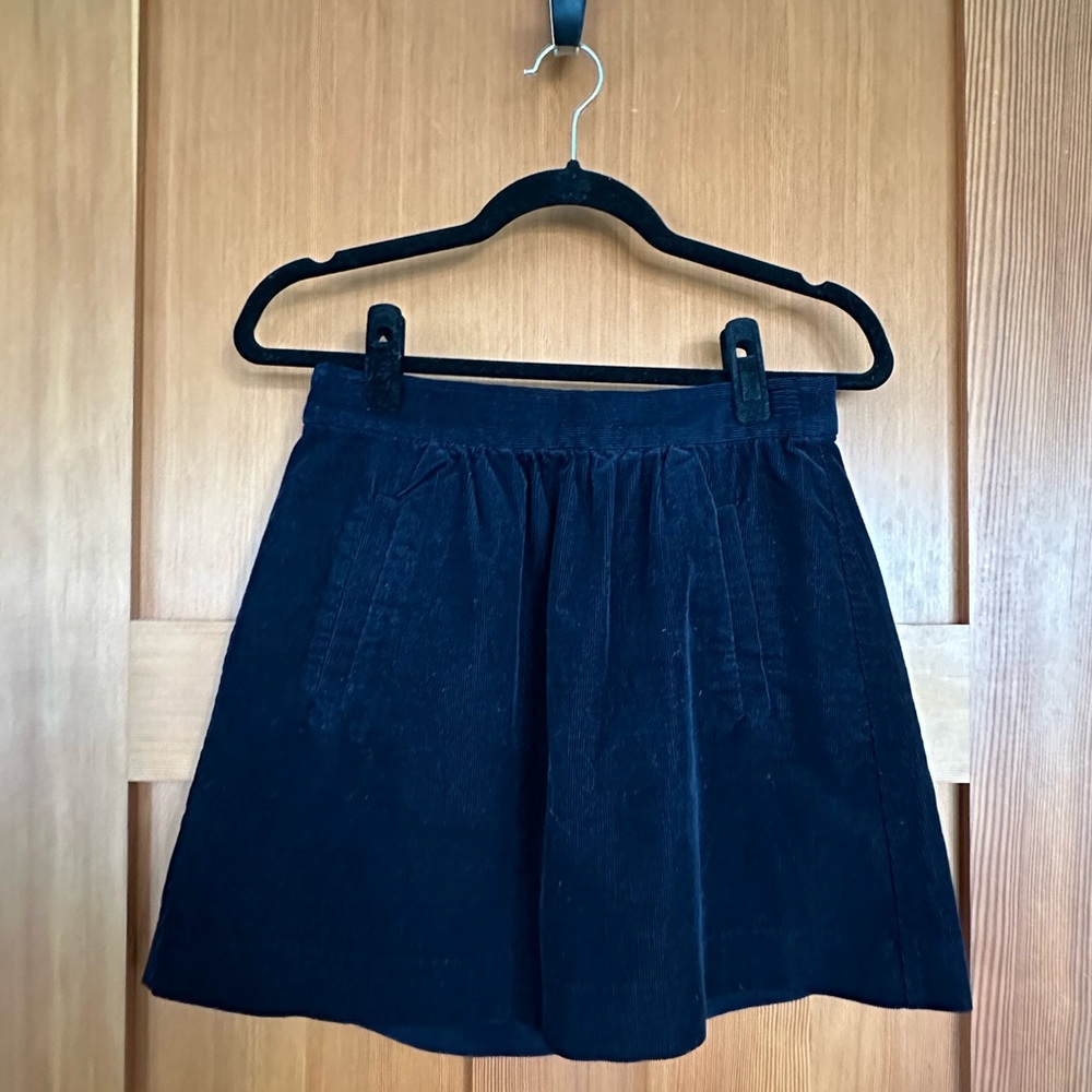 J. Crew Corduroy Mini Skirt